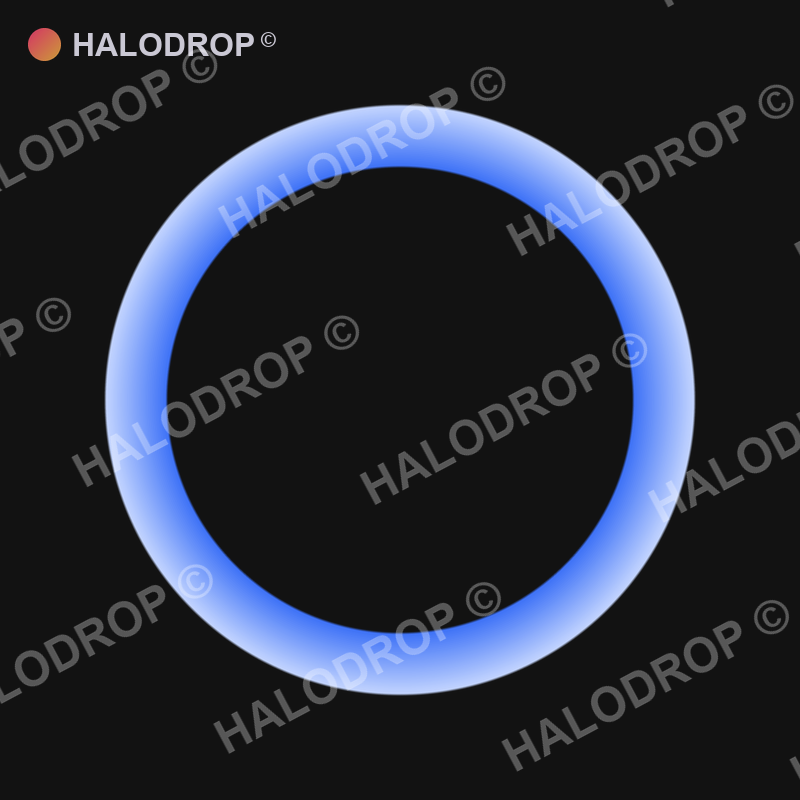Cobalt Drip Fade — Thin preview