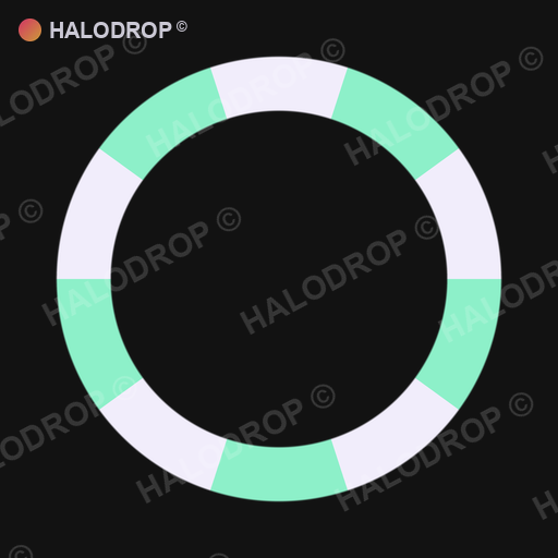 Mint Glass Segment — Bold
