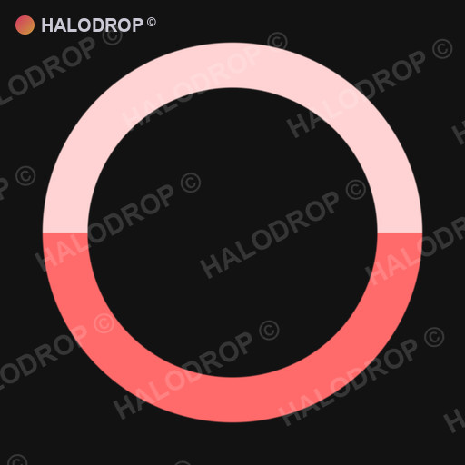 Deep Coral Split — Bold