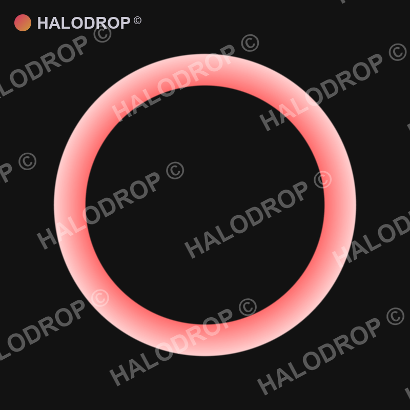 Deep Coral Fade — Thin preview