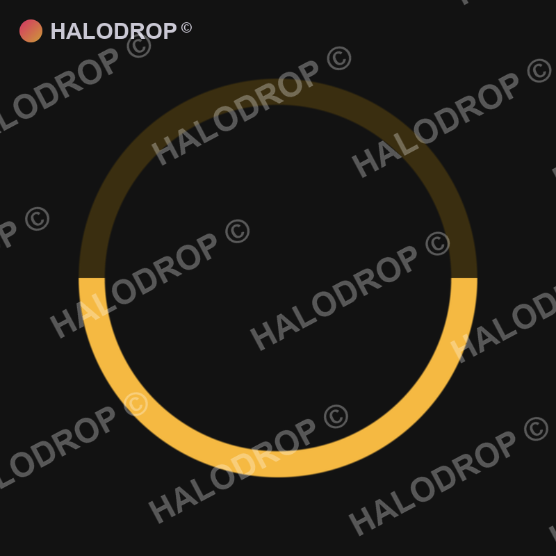 Gold Static Split — Thin preview