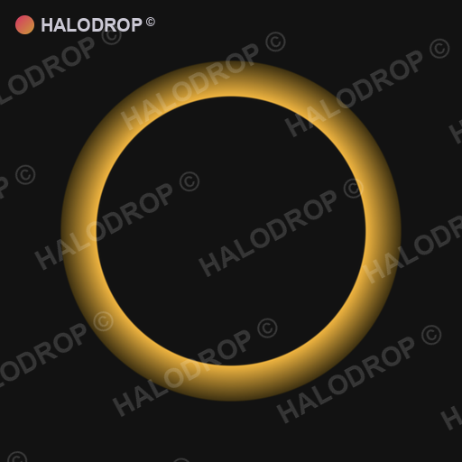 Gold Static Fade — Thin