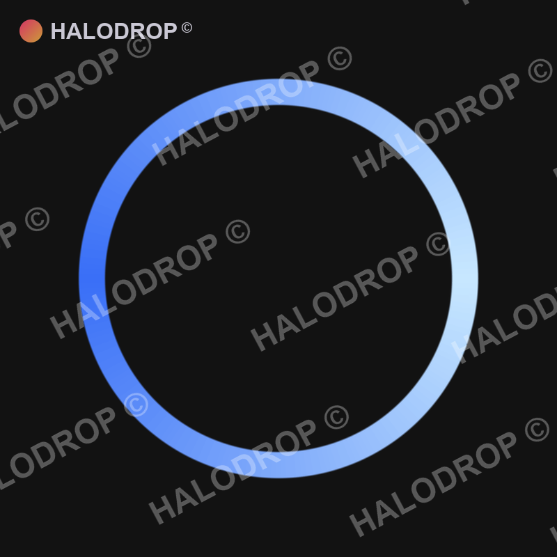 Arctic Chrome Loop — Thin preview