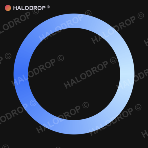 Arctic Chrome Loop — Bold