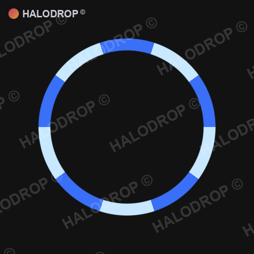 Arctic Chrome Segment — Thin