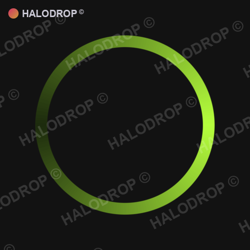 Toxic Lime Loop — Thin