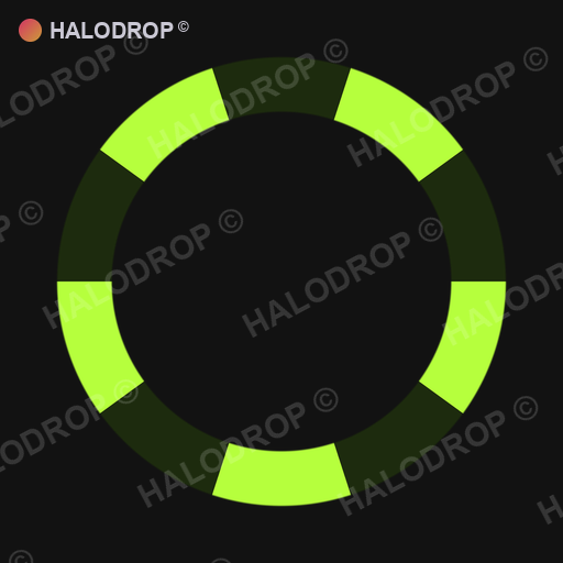 Toxic Lime Segment — Bold