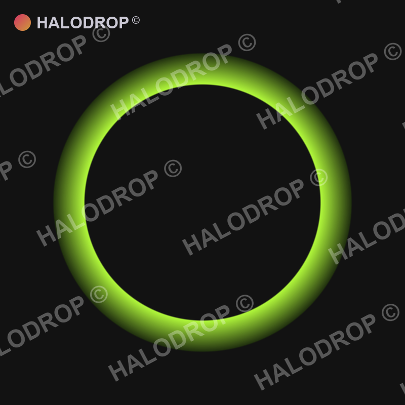 Toxic Lime Fade — Thin preview