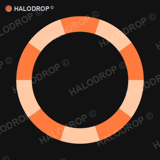Peach Static Segment — Bold