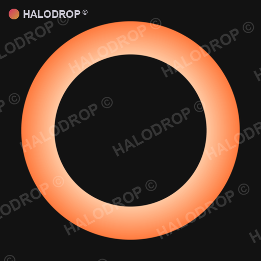 Peach Static Fade — Bold