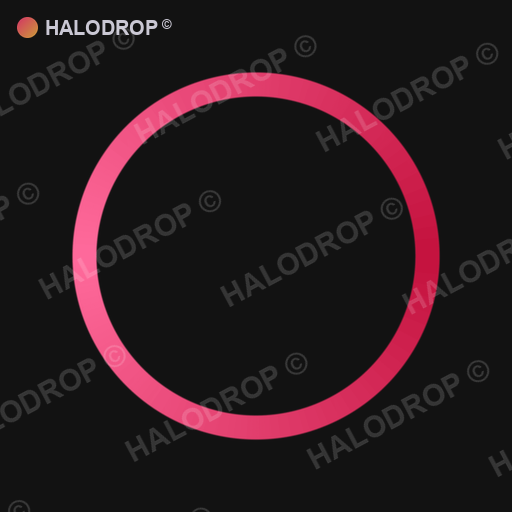 Cherry Chrome Loop — Thin