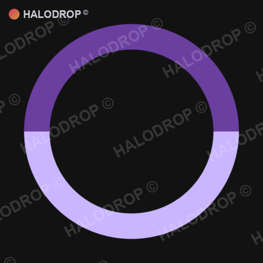 Lilac Drip Split — Bold