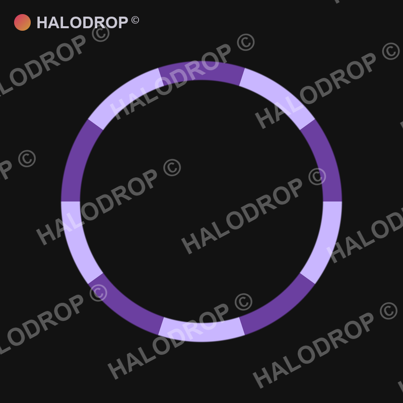 Lilac Drip Segment — Thin preview
