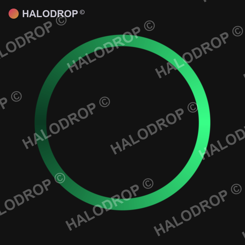 Signal Green Loop — Thin preview